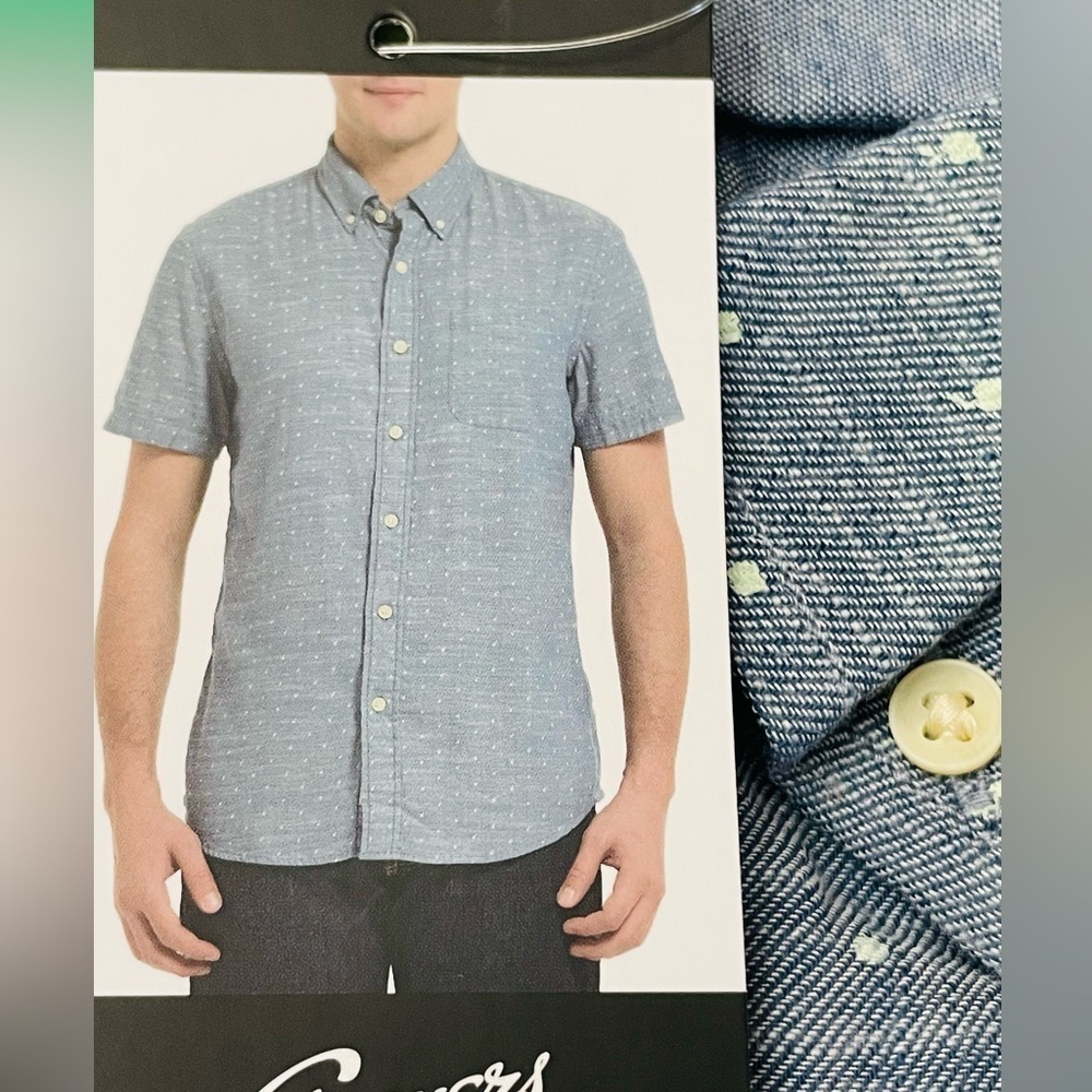 Grayers SS cotton woven XL men’s short sleeve shirt